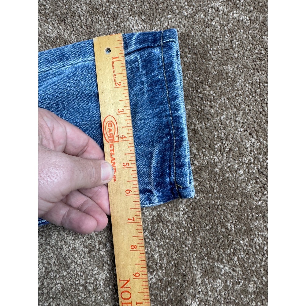 KanCan Relaxed Fit Distressed High Rise Jeans Medium Wash Size 9/28 NEW - Picture 12 of 16
